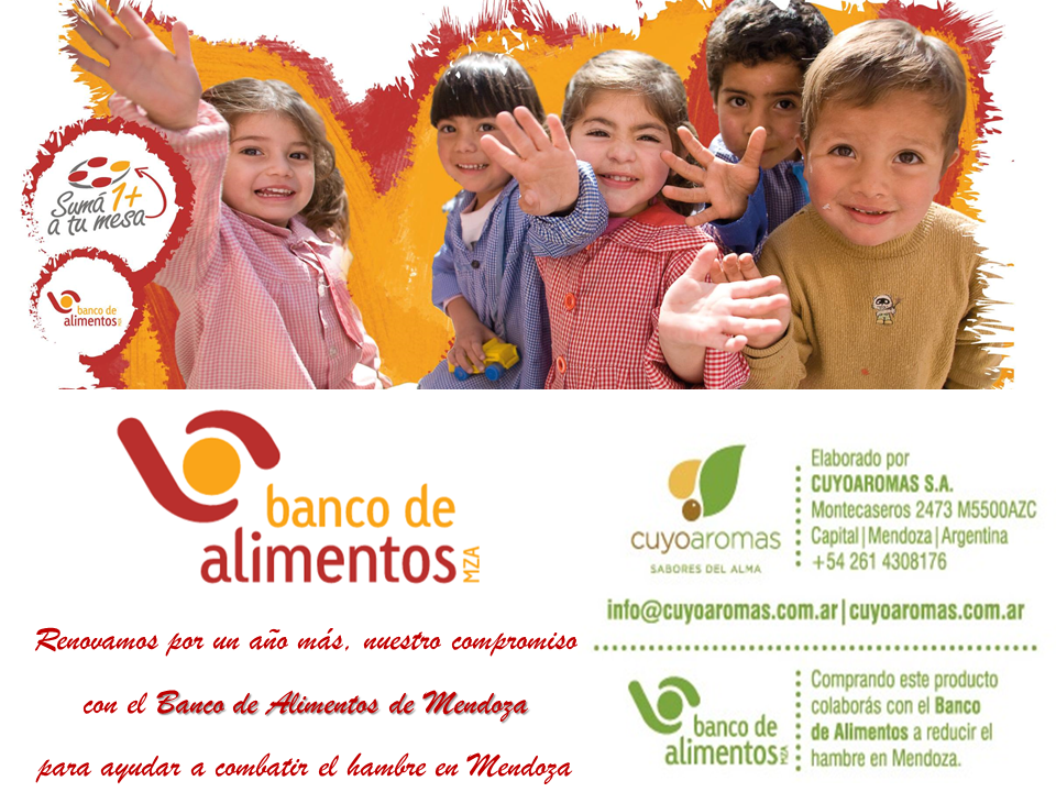 Banco de Alimentos de Mendoza - Cuyoaromas