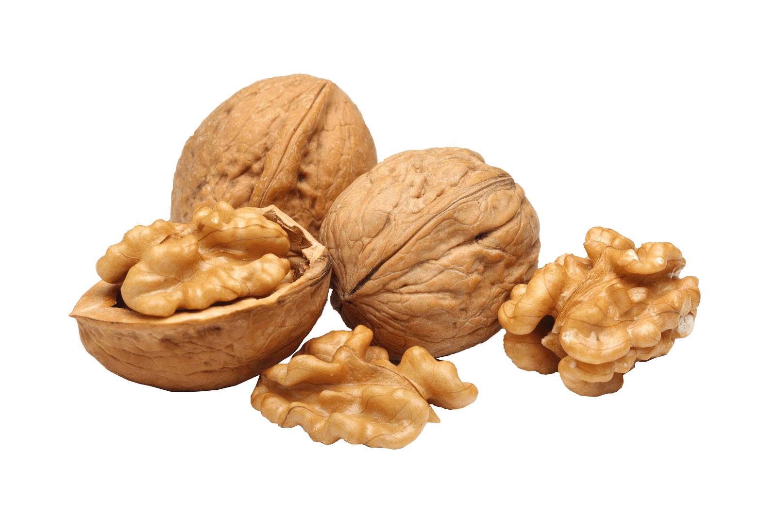 Nueces blancas (cuartos)