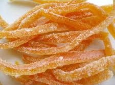 Cáscara de Naranjas Glaseadas Cáscara de Naranjas Glaseadas